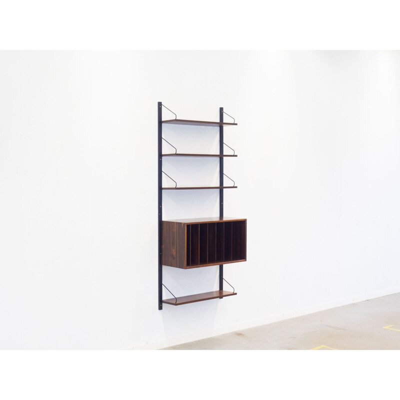 Vintage rosewood  wall unit by Poul Cadovius