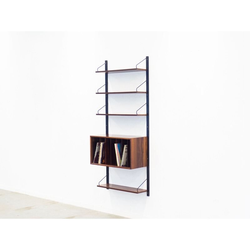 Vintage rosewood  wall unit by Poul Cadovius