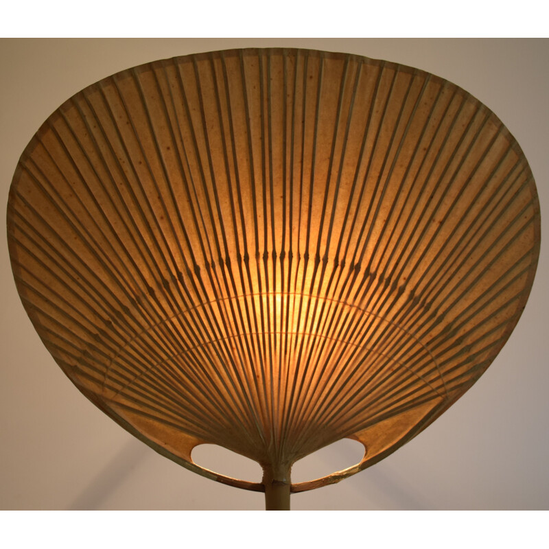 Vintage Uchiwa lamp by Ingo Maurer for Design M, 1970s