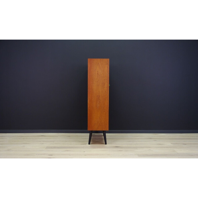 Vintage teak  bookcase by Erik Jensen, 1960s-1970s