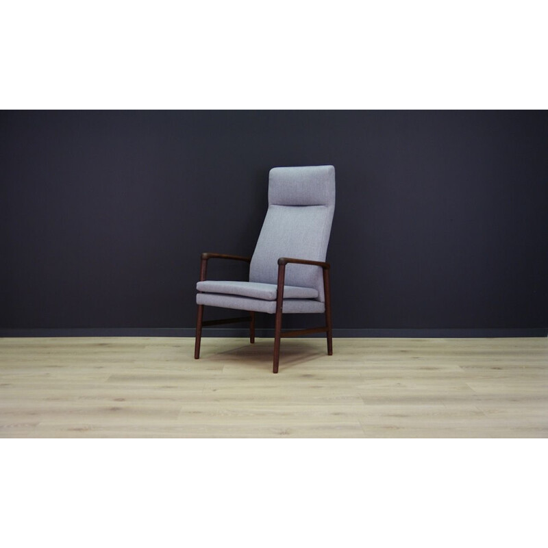 Vintage teak armchair, Scandinavian design, 1960s-1970s