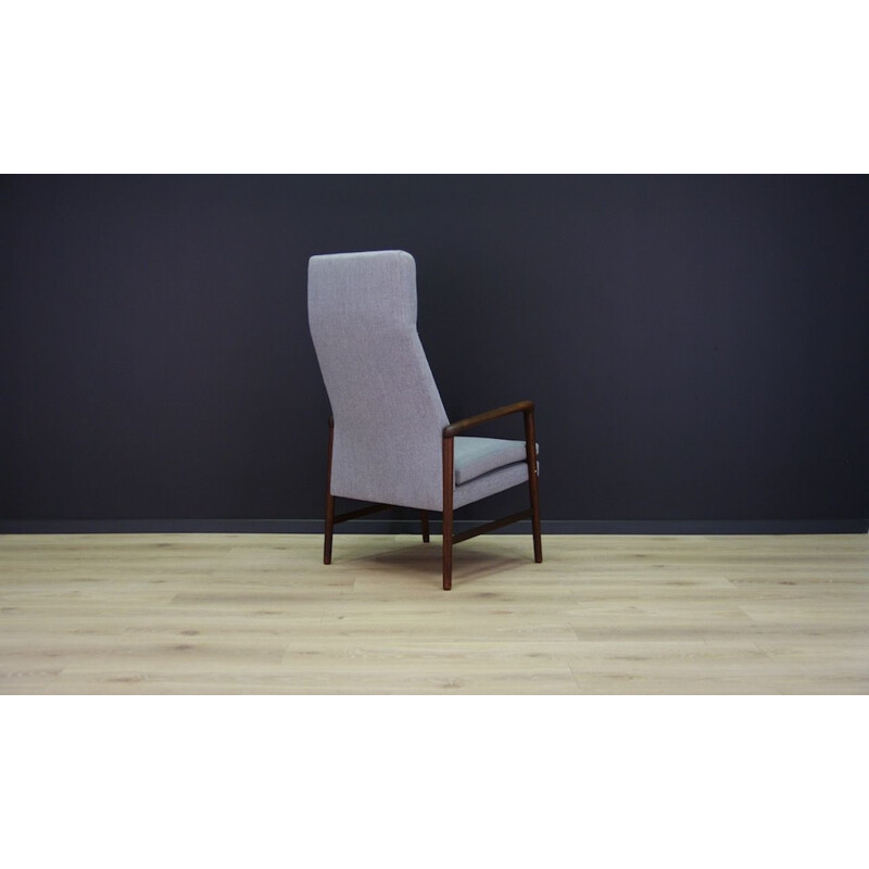 Vintage teak armchair, Scandinavian design, 1960s-1970s