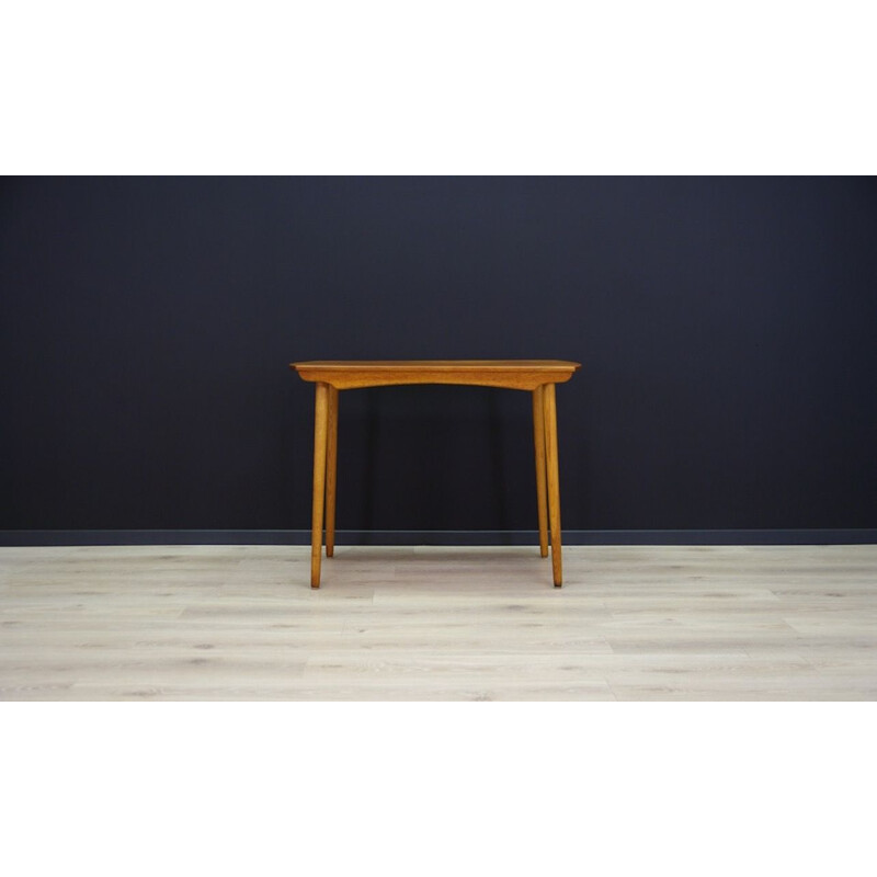 Vintage Danish coffee table in teak