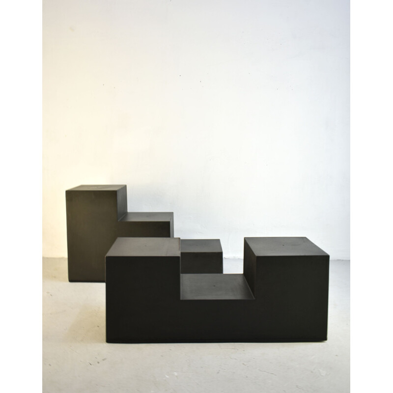 Gli Scacchi Side Tables by Mario Bellini, C&B Italia 1971