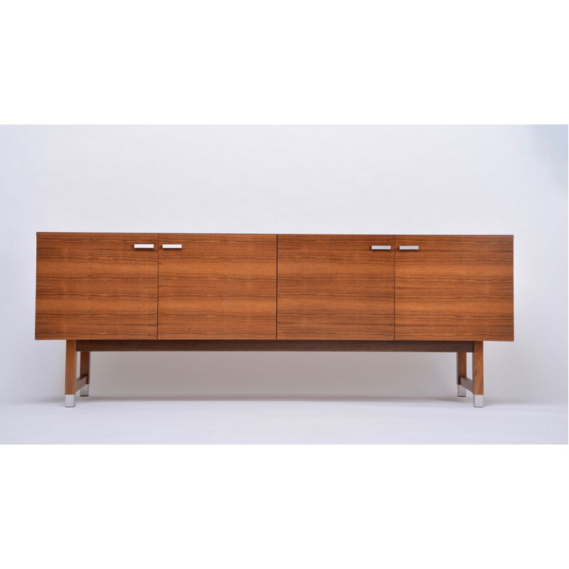 Vintage Danish low sideboard in rosewood