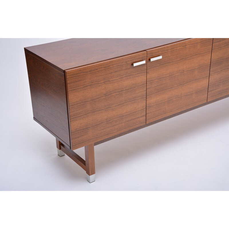 Vintage Danish low sideboard in rosewood