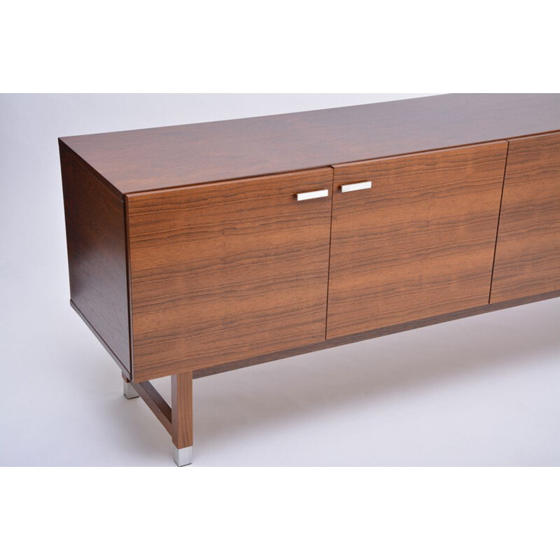 Vintage Danish low sideboard in rosewood