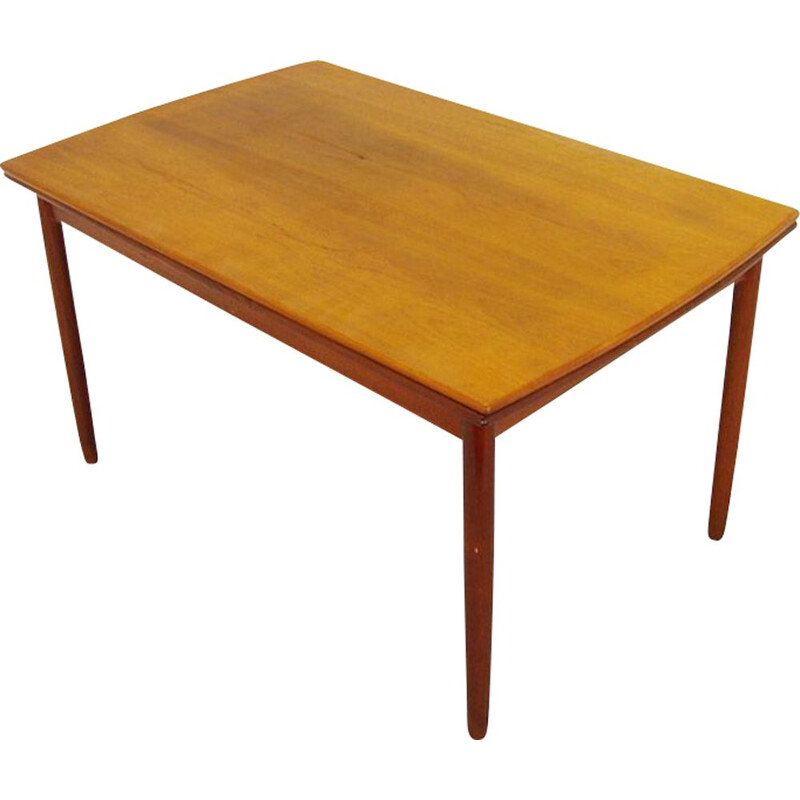 Vintage teak table Scandinavian Design, 1960-1970s