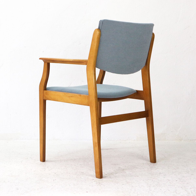 Vintage armchair in cherrywood, Germany, 1950s