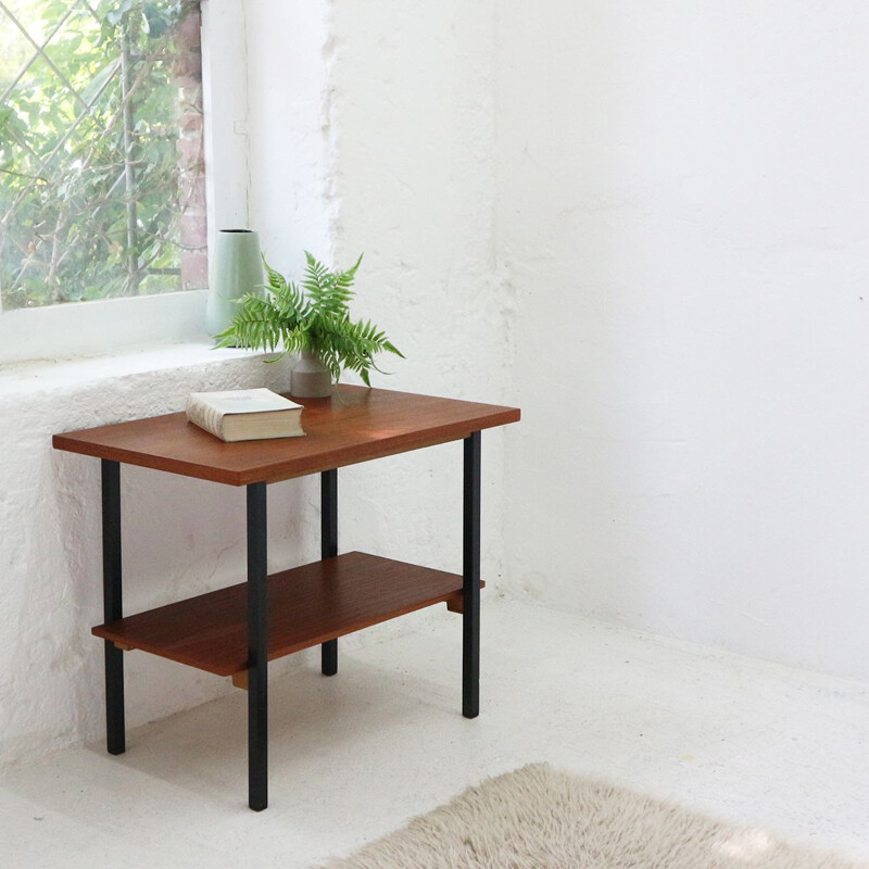 Vintage side table in teak, 1960s