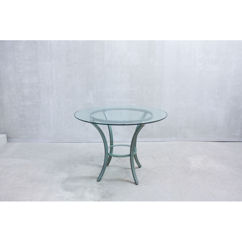 Vintage round dining table by Pierre Vandel, 1970s