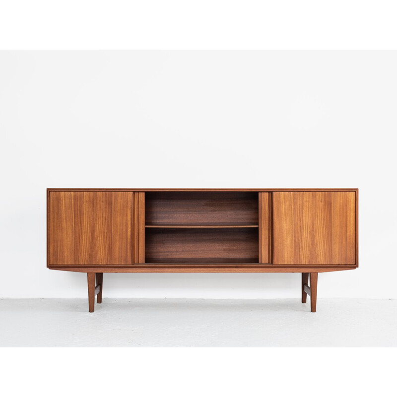 Danish vintage sideboard in teak by EW Bach for Sejling Skabe, 1960s