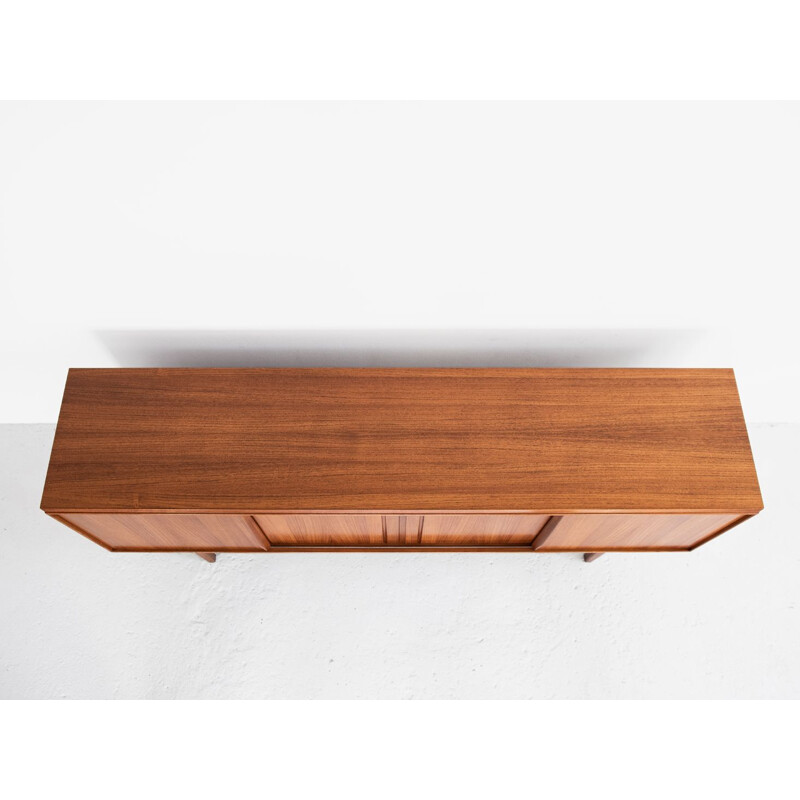 Danish vintage sideboard in teak by EW Bach for Sejling Skabe, 1960s