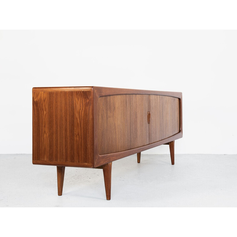 Large danish vintage sideboard in teak by HP Hansen for Skive, 1960s