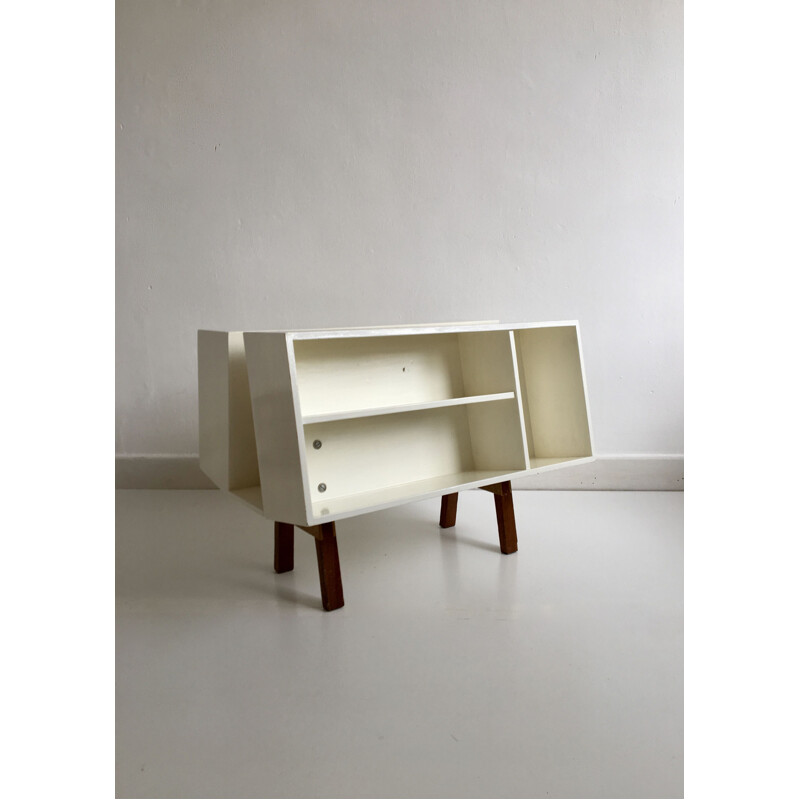 Vintage shelf, model Isokon Penguin Donkey 2, by Ernest Race, England, 1960s