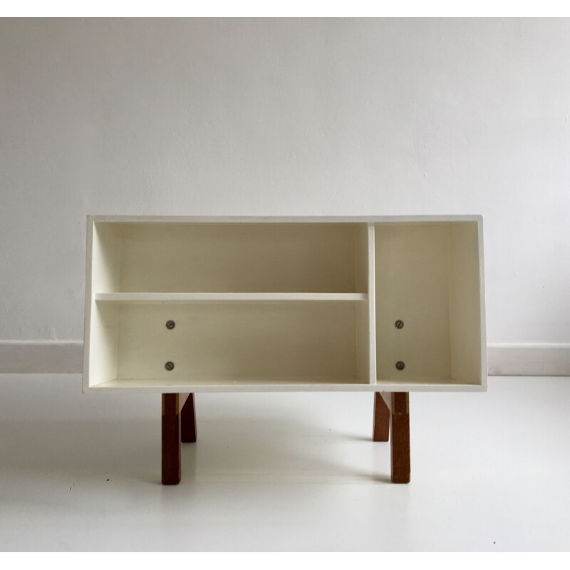 Vintage shelf, model Isokon Penguin Donkey 2, by Ernest Race, England, 1960s