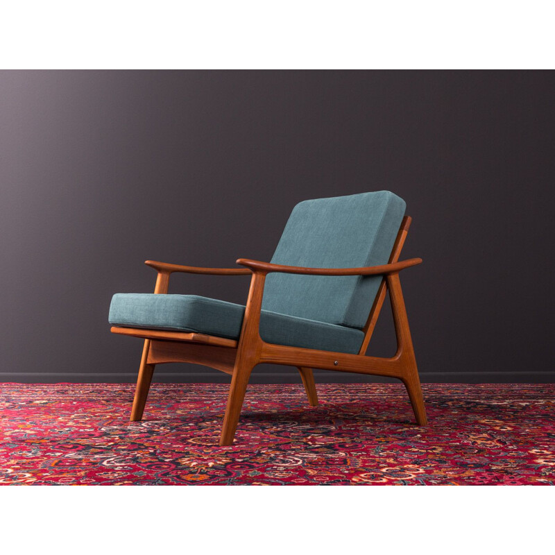 Fauteuil en bois de teck vintage par France & Son, Danemark, 1950