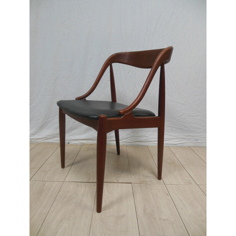 6 chaises vintage, Johannes ANDERSEN - années 60