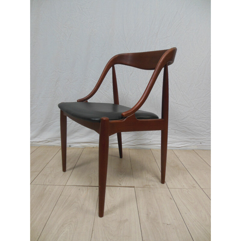 6 vintage chairs, Johannes ANDERSEN - 1960s