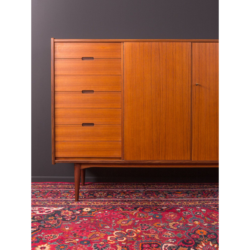 Vintage sideboard in teak veneer, Denmark, 1950s