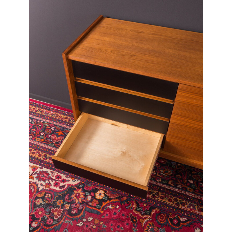 Vintage walnut and formica wood sideboard, Germany, 1960s