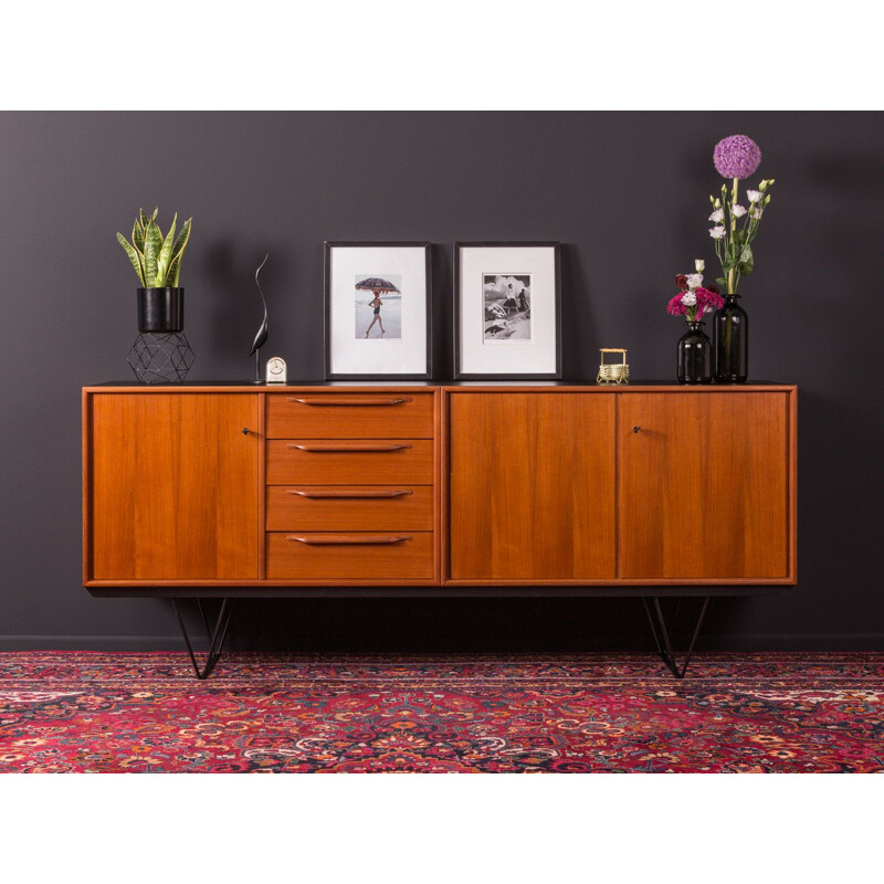 Vintage sideboard in teak and formica by Heinrich Riestenpatt 