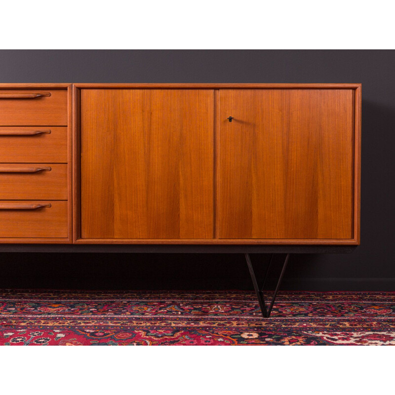 Vintage sideboard in teak and formica by Heinrich Riestenpatt 