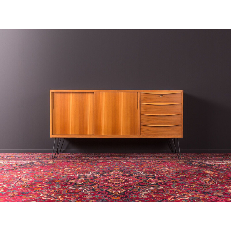 Vintage German sideboard in walnut