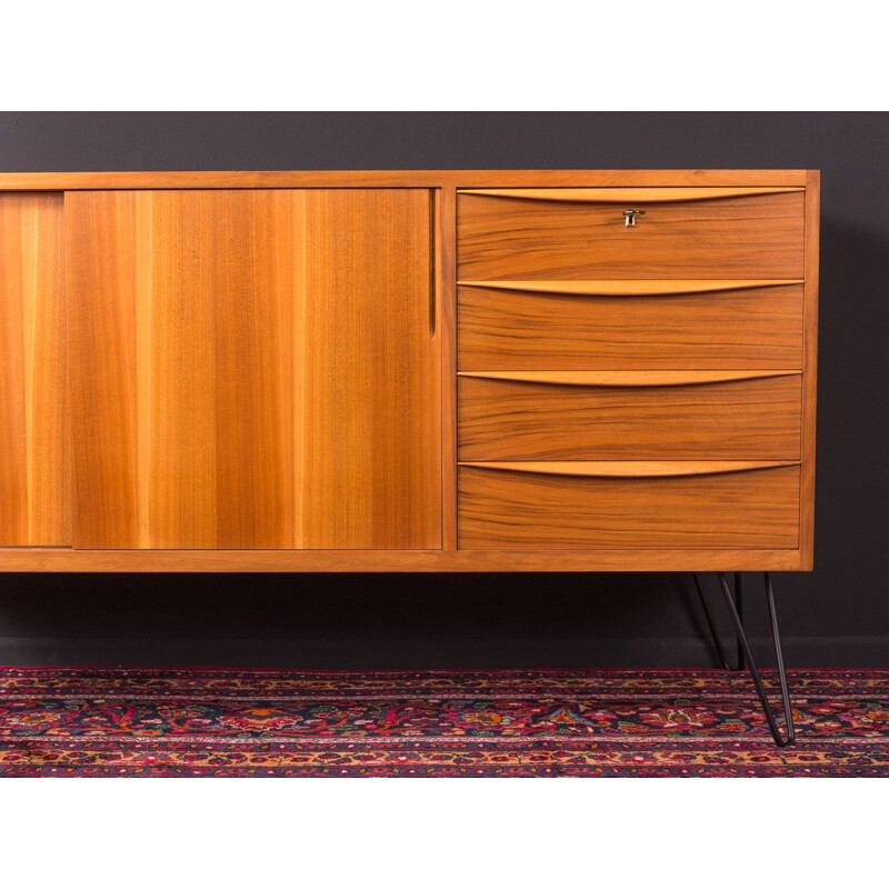 Vintage German sideboard in walnut