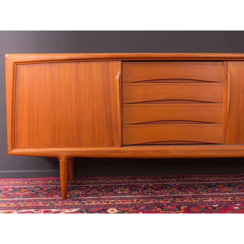 Vintage teak sideboard by Gunni Omann for Axel Christiansen