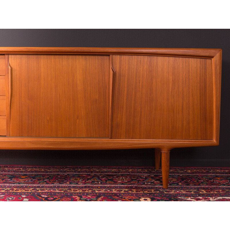 Vintage teak sideboard by Gunni Omann for Axel Christiansen