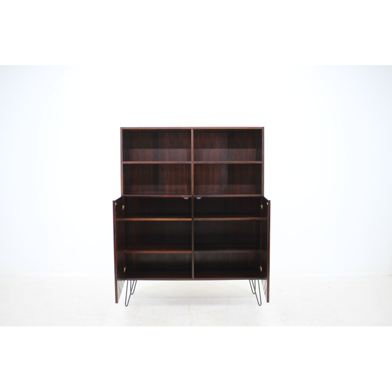 Vintage bookcase in rosewood by Ib Kofod-Larsen, 1960s