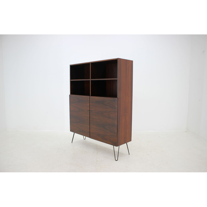 Vintage bookcase in rosewood by Ib Kofod-Larsen, 1960s