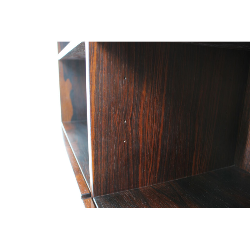 Vintage bookcase in rosewood by Ib Kofod-Larsen, 1960s