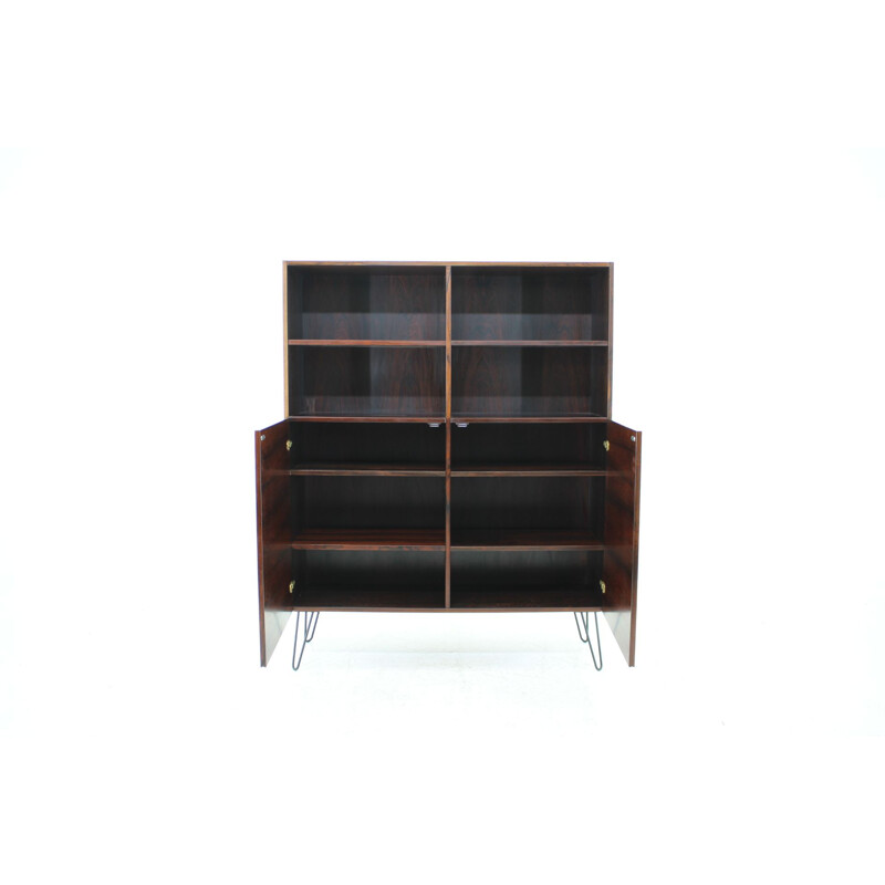 Vintage bookcase in rosewood by Ib Kofod-Larsen, 1960s