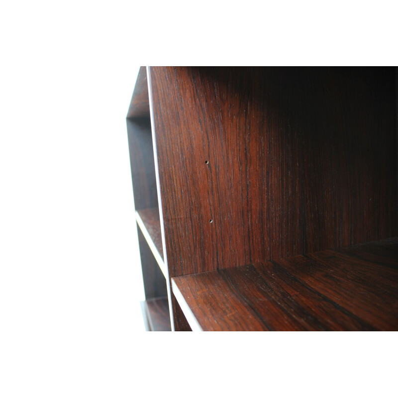 Vintage bookcase in rosewood by Ib Kofod-Larsen, 1960s