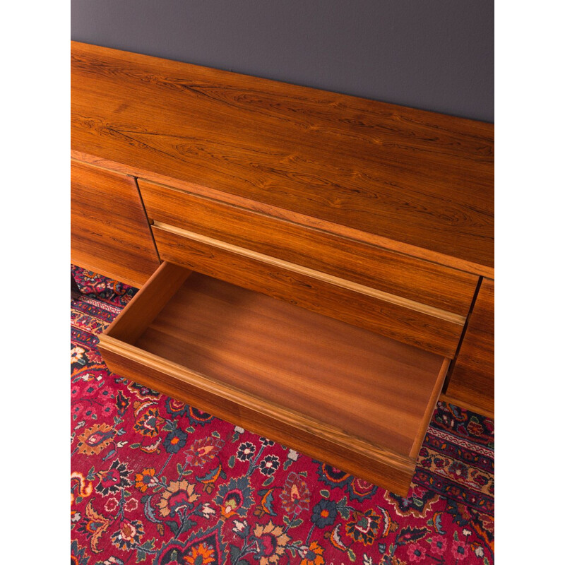 Long Vintage sideboard in rosewood, 1960s