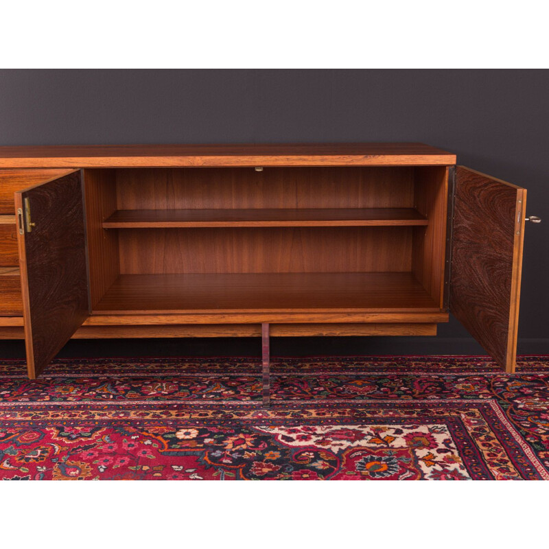 Long Vintage sideboard in rosewood, 1960s