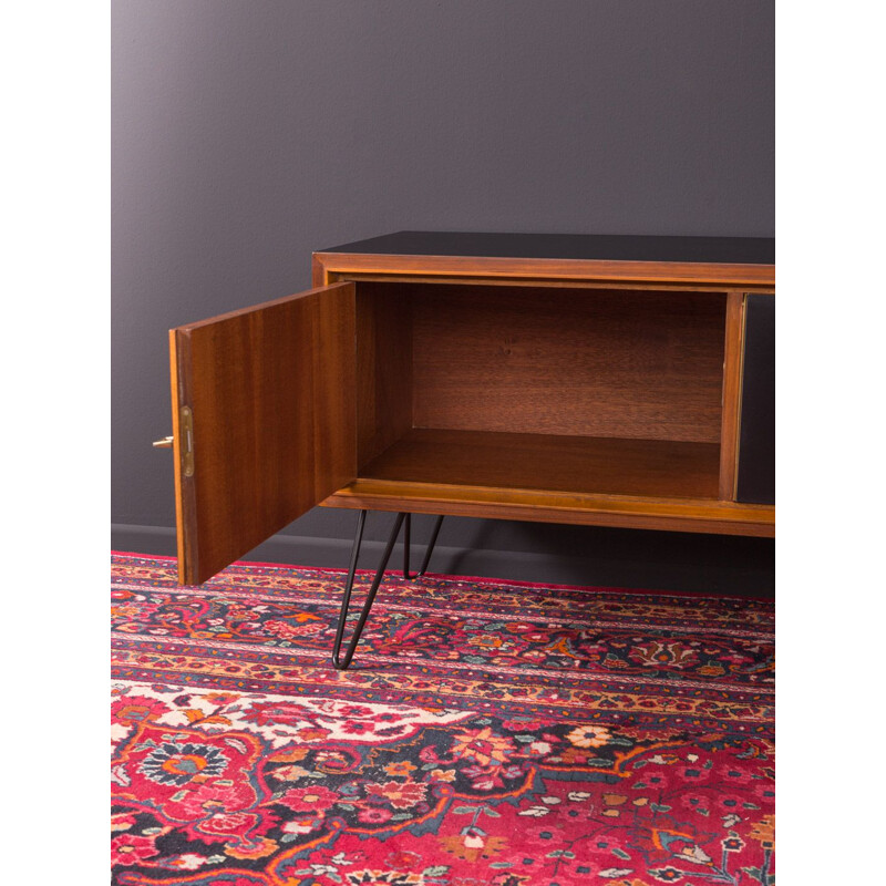 Walnut vintage sideboard, Germany, 1950s