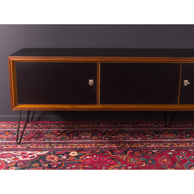 Walnut vintage sideboard, Germany, 1950s