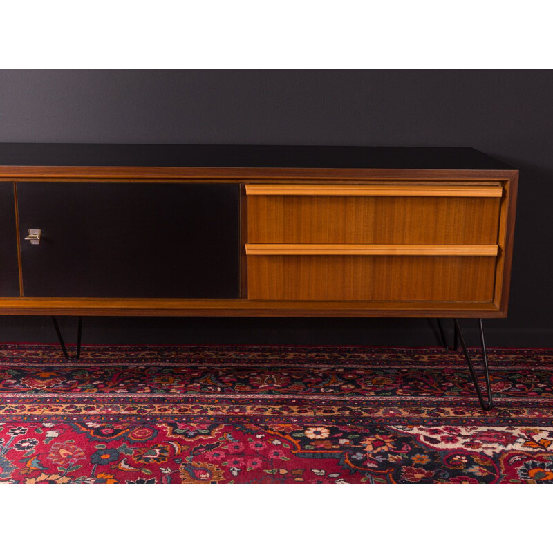 Walnut vintage sideboard, Germany, 1950s