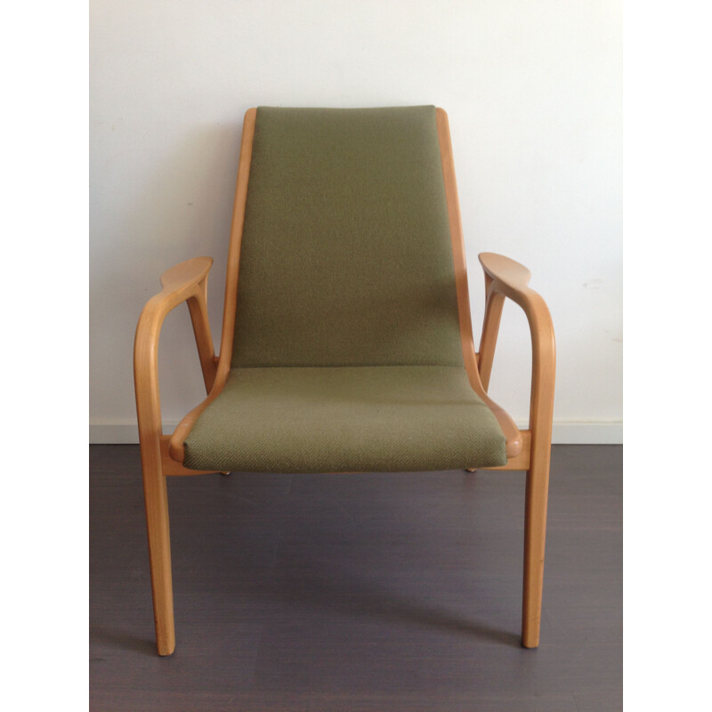 Vintage fauteuil "Laminett" van Yngve Ekstram voor Zweden