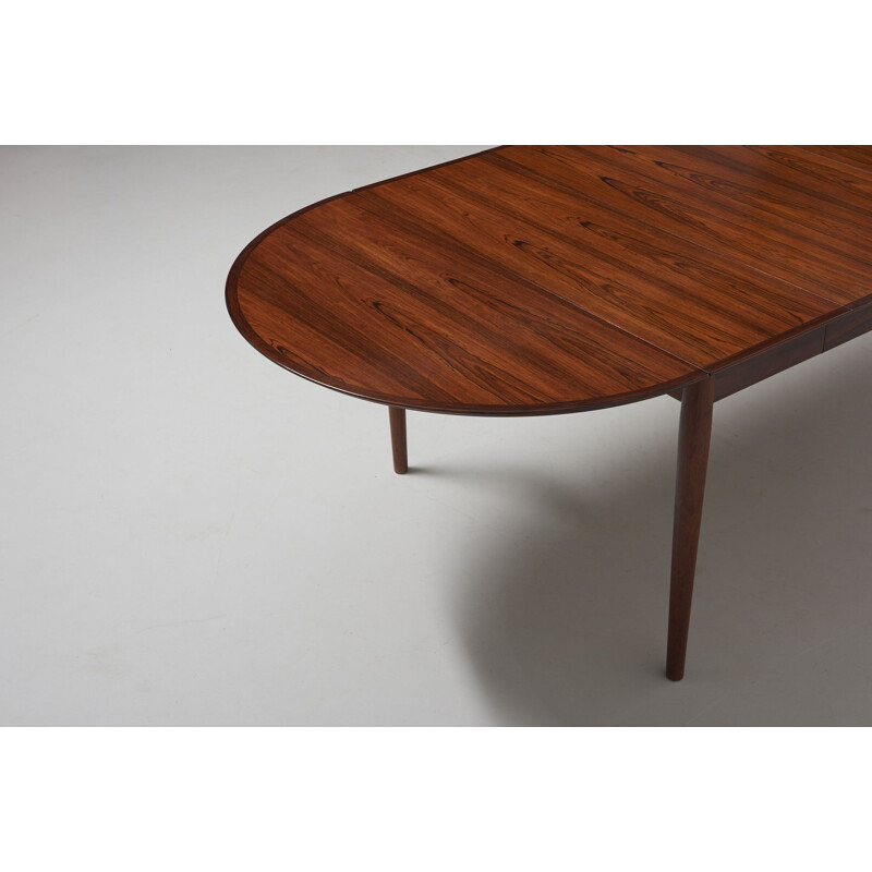 Vintage dining table in rosewood by Arne Vodder, Denmark