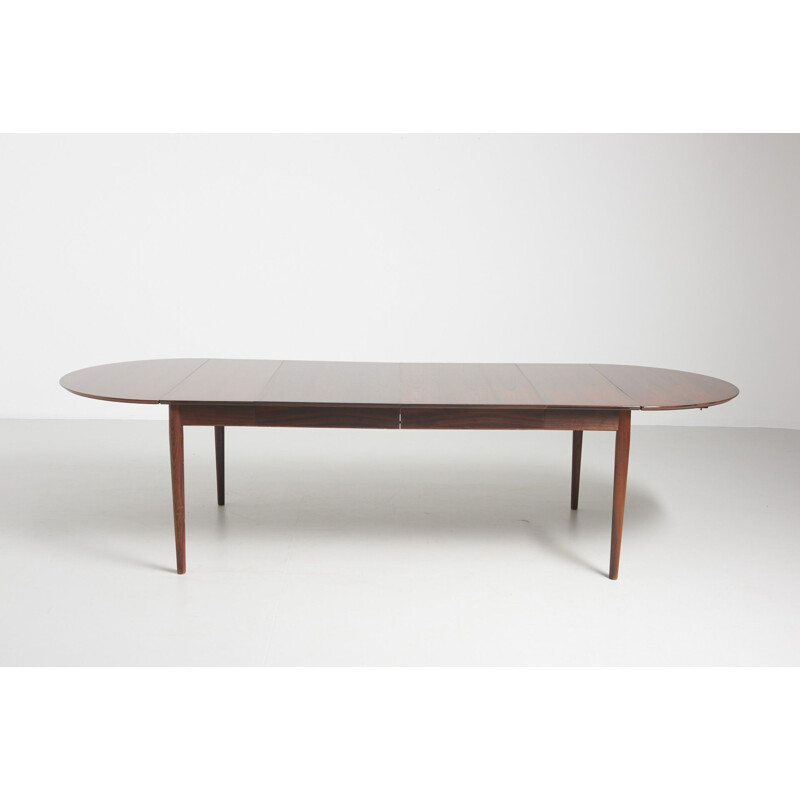 Vintage dining table in rosewood by Arne Vodder, Denmark