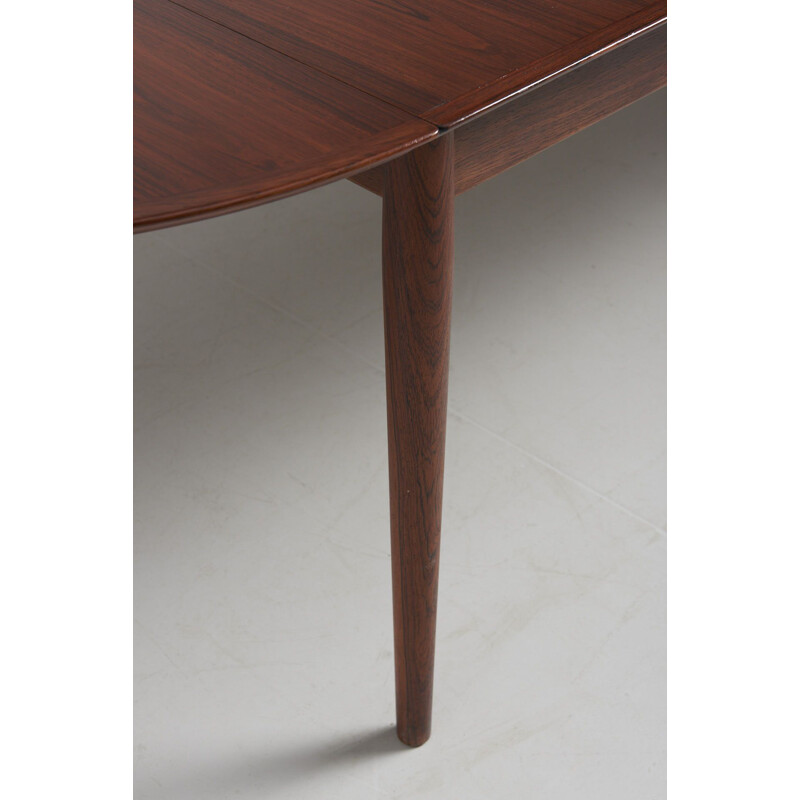 Vintage dining table in rosewood by Arne Vodder, Denmark