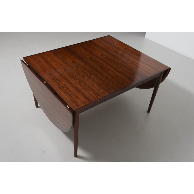 Vintage dining table in rosewood by Arne Vodder, Denmark