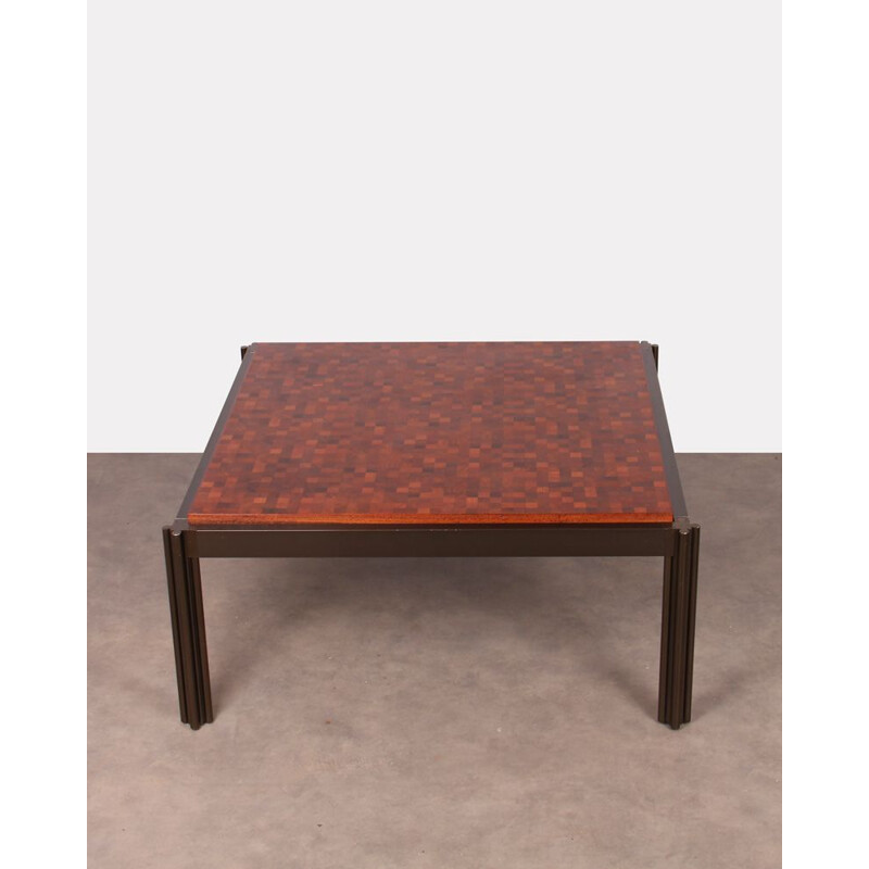 Table basse vintage scandinave par Lindum et Middelboe pour Tranekaer Furniture, 1970