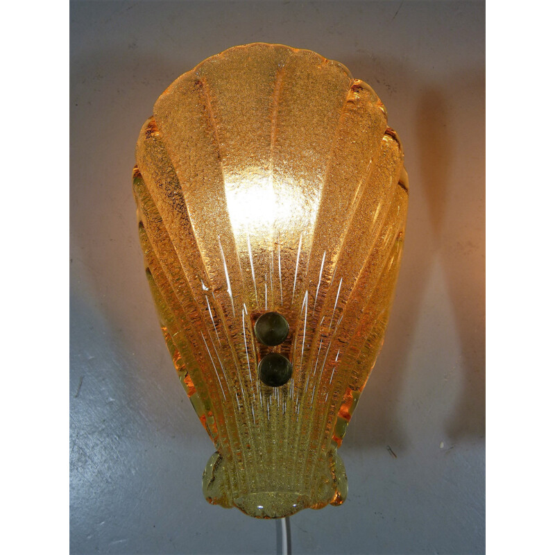 Set of 2 vintage wall lights by Sölken Leuchten, Germany, 1960s