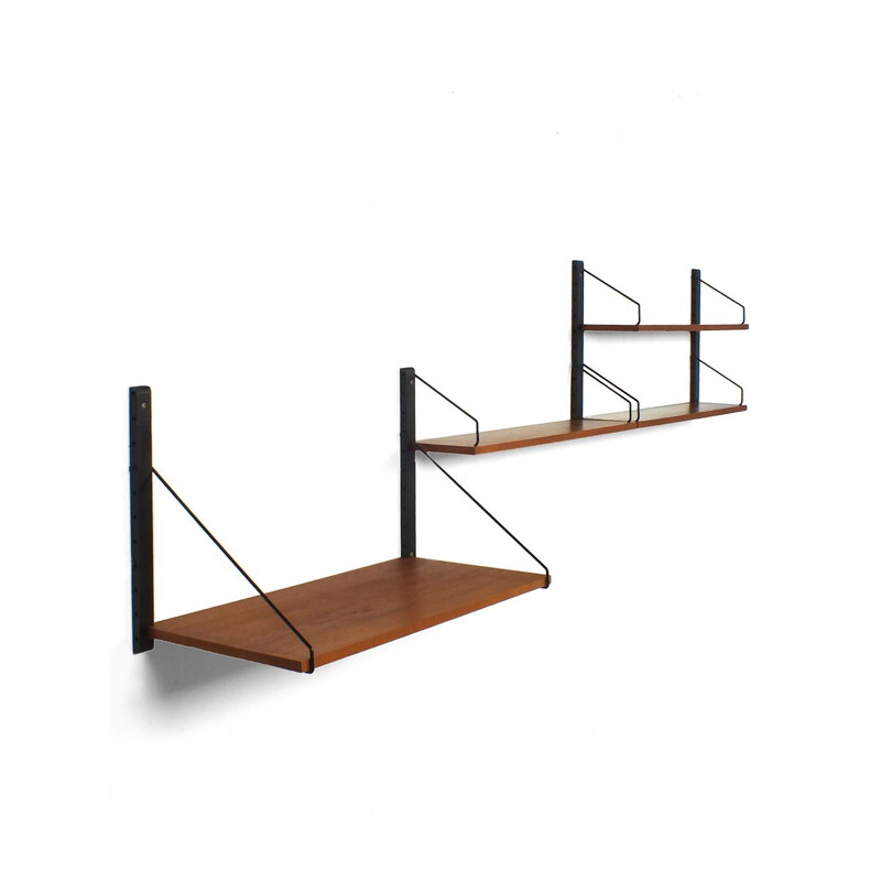 Vintage shelves Royal System by Poul Cadovius, Denmark 1948