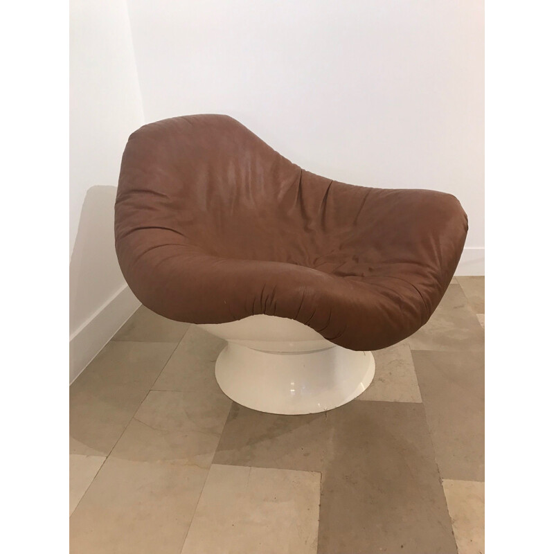 Fauteuil en fibre de verre par Mario Brunu pour Comfort